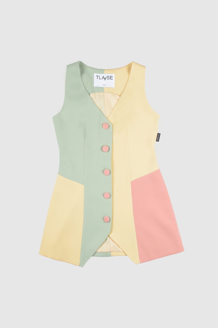 Classic Multi-Colour Dress & Blazer (SET)