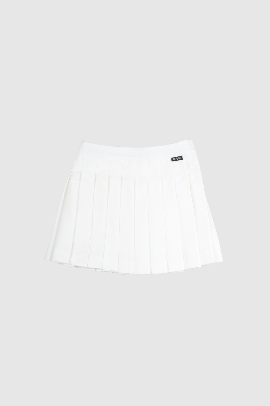 Classic Pleated Skirt White